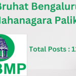 BBMP Recruitment 2024 banner showing application dates and job details